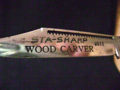 High Carbon Steel - STA-SHARP 9511 Wood Carver (72 for Sears).JPG