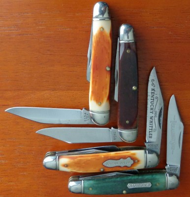 Schrade Bicentennial and Heritage knives