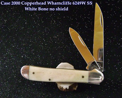 Case 2000 Copperhead Wharncliffe 6249W SS White Bone no shield - Labeled.JPG