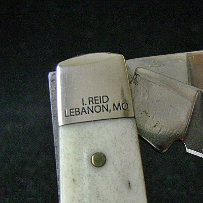 W - Case 2015 Mini-Trapper 6207W SS Bose-Reid Carmel-Natural Bone Magician - Back Bolster Stamp.JPG