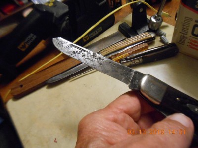 New shape for the broken tip