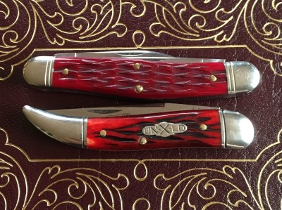 '18 Northfield #828318 Dixie Stockman &amp; '09 Northfield #128109 Toothpick, both 1095 &amp; bone