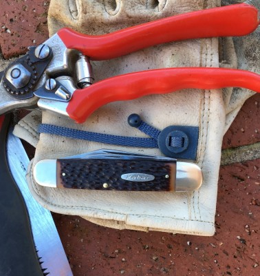 Kabar #1003 Cigar Jack, carbon &amp; Delrin