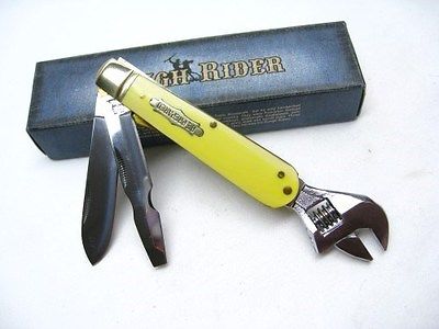 ROUGH RIDER RR1136 Yellow Electrician's Knife Wrench! .jpg