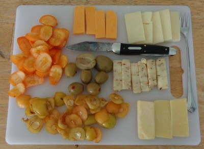 Lunch - kind of cheese heavy today