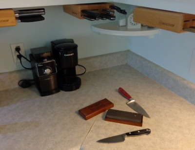 kitchen knife area