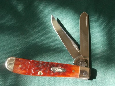 2000 Case 6207 SS Jigged Chestnut Bone