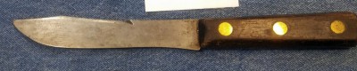 1b carbon steel knife side one After Cleaning.jpg