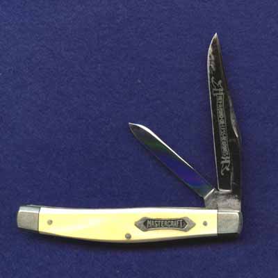 823683 3 3/8" Celluloid Handled MasterCraft Hump-Back Jack.