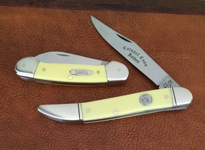 2003-'07 #720Y Yello-Jaket Canoe with 420HC &amp; Delrin &amp; Colonel Coon Toothpick with SS &amp; Delrin