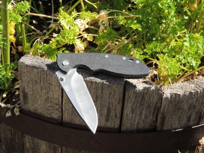 My vacation knife. A Hinderer knock off that I would not be hurt by losing.