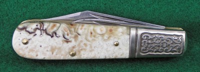 Schrade Grand-Dad's Barlow with Yak horn