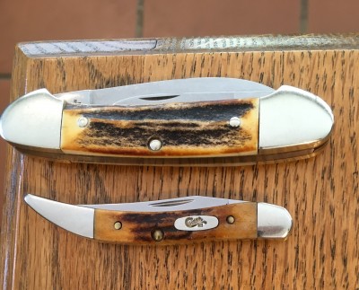 Henckels #HK-12-9 Canoe &amp; 2008 Case #510096SS Small Texas Toothoick