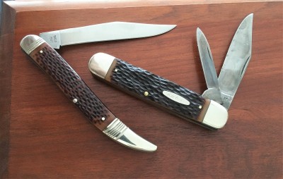 1987 Remington #R1613 Toothpick with SS &amp; Delrin &amp; Kabar #1003 Cigar Jack with carbon &amp; Delrin