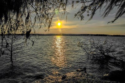 Senset over Sam Rayburn
