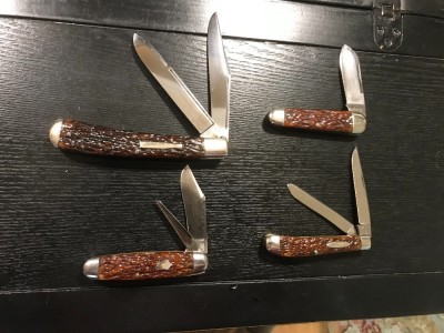 The HTT premium knives made by Remington.