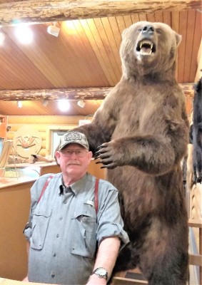 The park ranger did say something about bears.