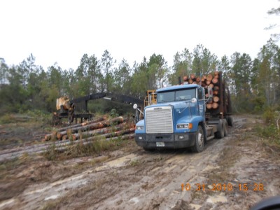 A load ready to go in the morning.