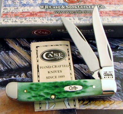 Peach Seed Jigged Emerald Bone