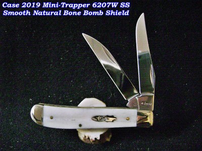 Case 2019 Mini-Trapper 6207W SS Smooth Natural Bone Bomb Shield - Labeled.JPG