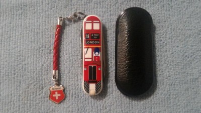 It says "18 / A Trip to / London"