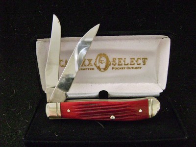 W - Case 2013 Mini-Trapper 6207W SS Select Mini-Trapper Brick Red - Pile Open.JPG