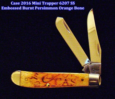 Case 2016 Mini Trapper 6207 SS Embossed Burnt Persimmon Orange Bone - Labeled.JPG