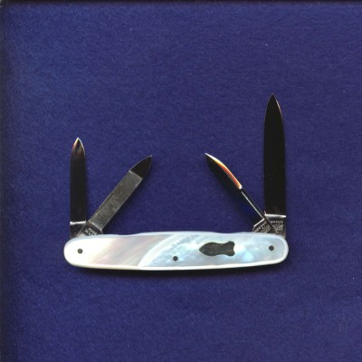 Every blade on this knife, except the file, has a swedge.