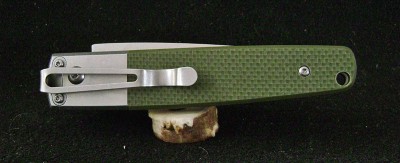Ganzo G721 Automatic Green - Pile Closed.JPG