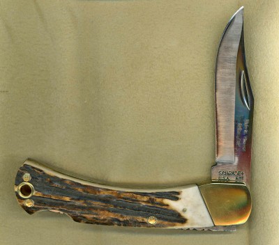 6OT with stag handles.