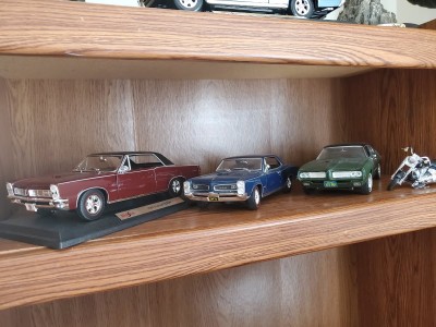 '65, '66, '69, and a Harley