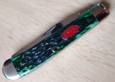 2008 Case Pocket Worn 6254 Trapper red shield