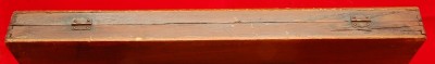 Same with the joinery on the corners of the back of the authentic box