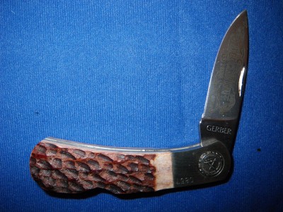 Gerber, NKCA club knife for 1986