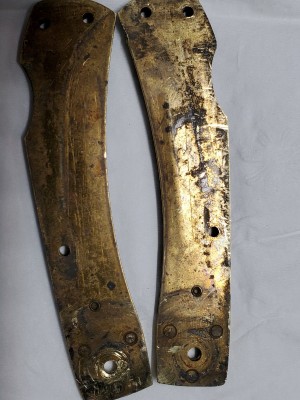 Liner side of handles.