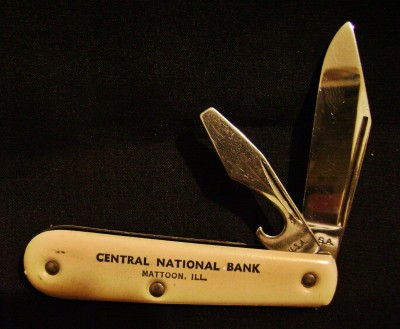 USA - Central National Bank Mattoon, ILL - Open Mark.JPG