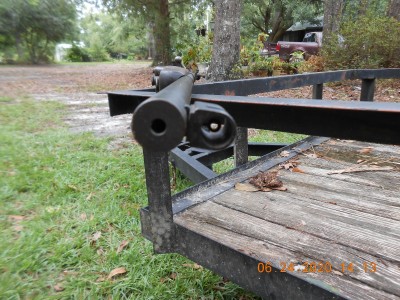 Front sight and the "Bull barrel" making it so heavy