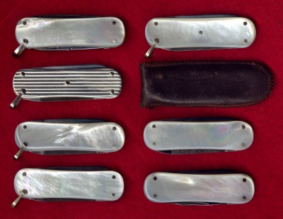 Schrade Cut Co x60x lobsters - closed - pile.jpg