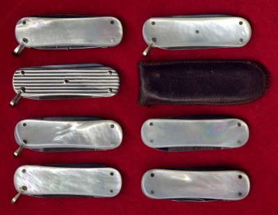 Schrade Cut Co x60x lobsters - closed - pile.jpg