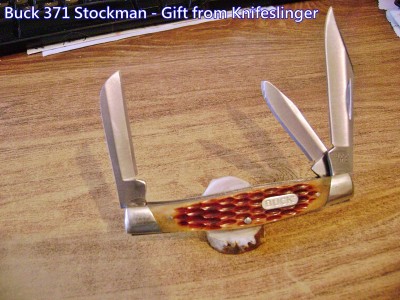 Buck 371 Stockman - Gift from Knifeslinger - Labeled.JPG