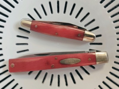 Case 62027 small premium jack, Case 6185 doctor's knife
