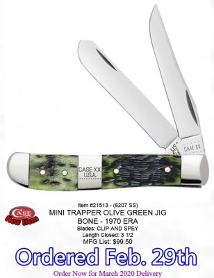 Case 2020 Mini-Trapper 6207 SS Olive Green Jig Bone - 1970 Era - Order Date Added.jpg