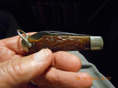 Would a clip blade in this frame work as an easy open?
