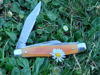 Schrade 8 OT with Jeffin bones