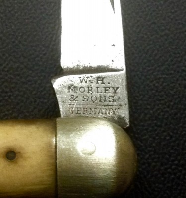 Main Blade Tang Stamp "A."