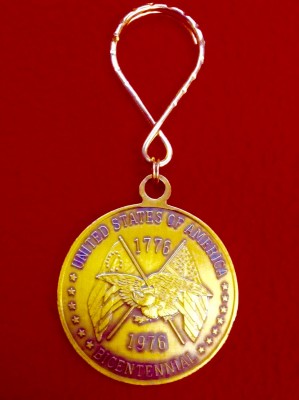 Key Ring - U.S.A. Bicentennial.