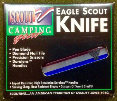 CAMILLUS Eagle Scout Pocket Knife In The Box.