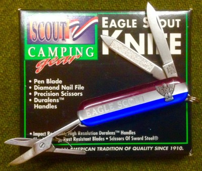 CAMILLUS Eagle Scout, Single Blade, 2 Tool Pocket Knife.