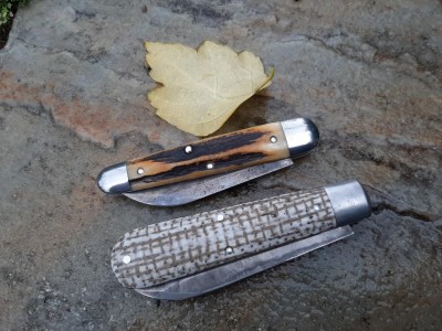 Heritage Jack Frosted Mini Wheat micarta - Bear Lake Sambar