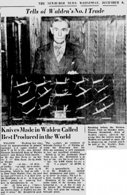 Thomas Brookfield - New York Knife Co. &amp;    Schrade Cutlery Co. - Also see picture #10, June  23, 1939 - Page 22.